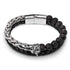 Bracelet Loup Rétro (Acier)
